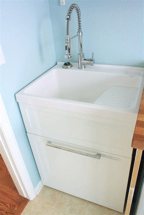 laundry sinks with cabinets costco